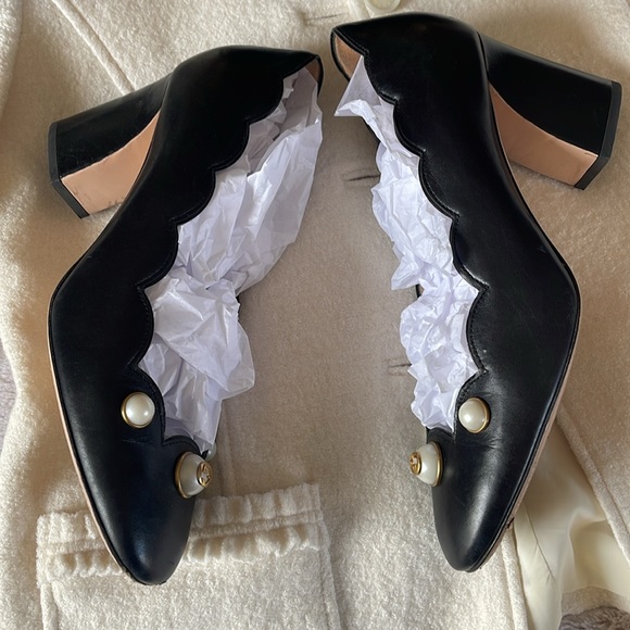 GUCCI | Pearl Malaga Kid Pumps - Picture 6 of 10